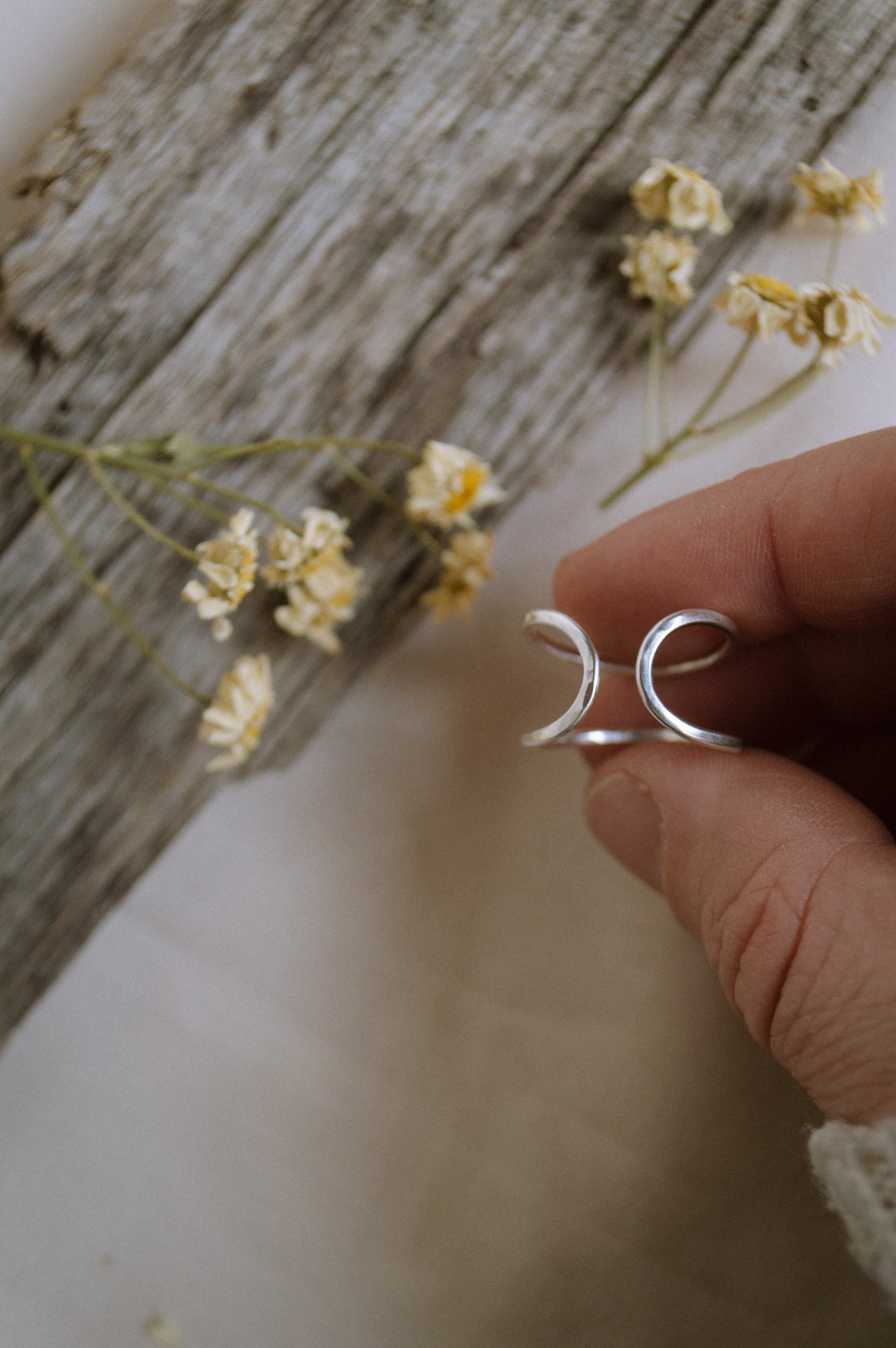 Adjustable Sterling Silver Wrap Ring