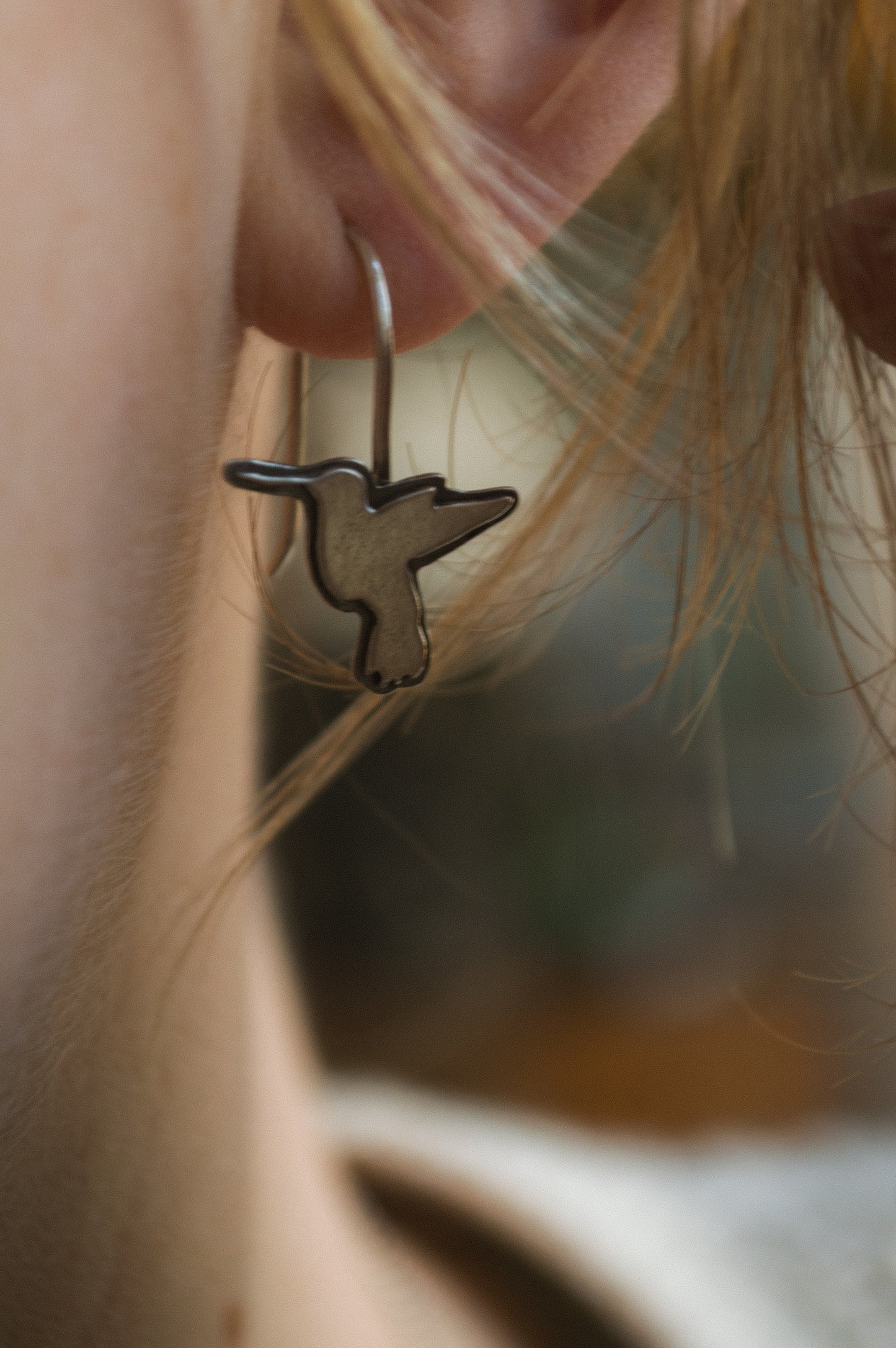 Hummingbird Dangle Earrings