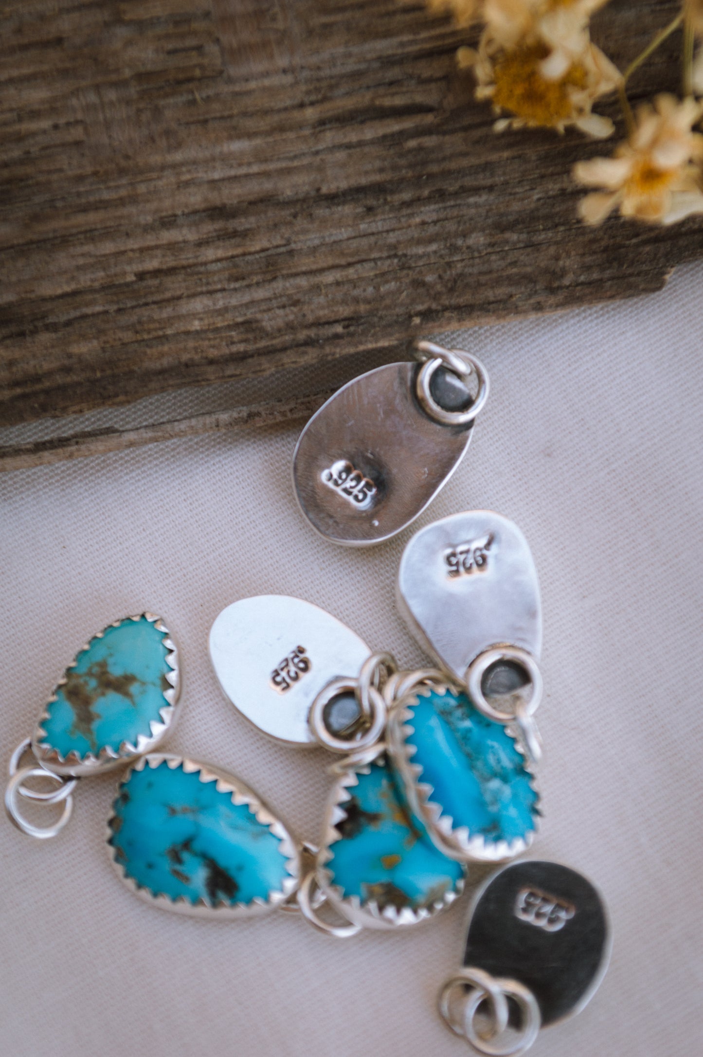 Genuine Turquoise Nugget Pendant