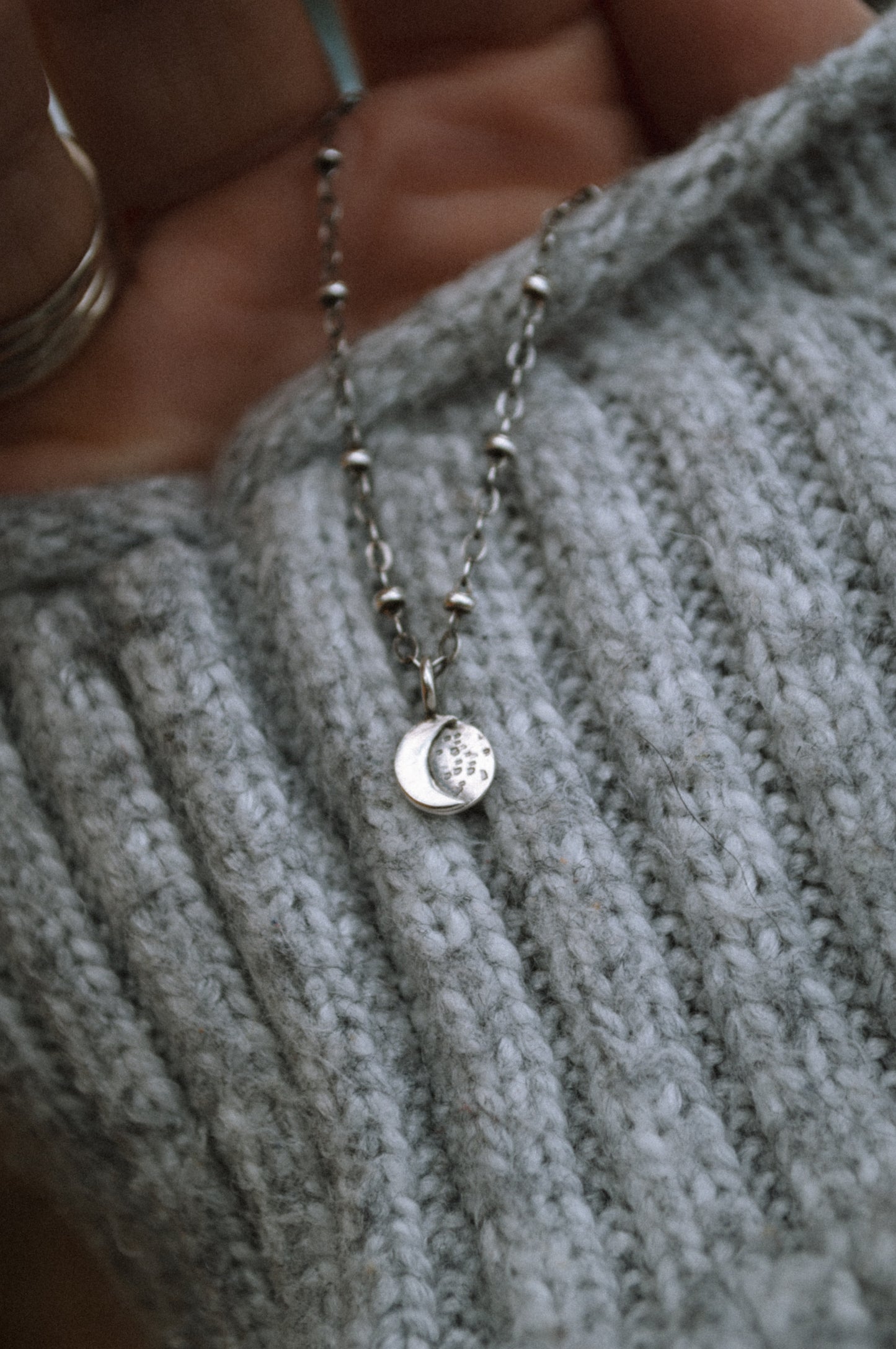 Mini Moon Necklace