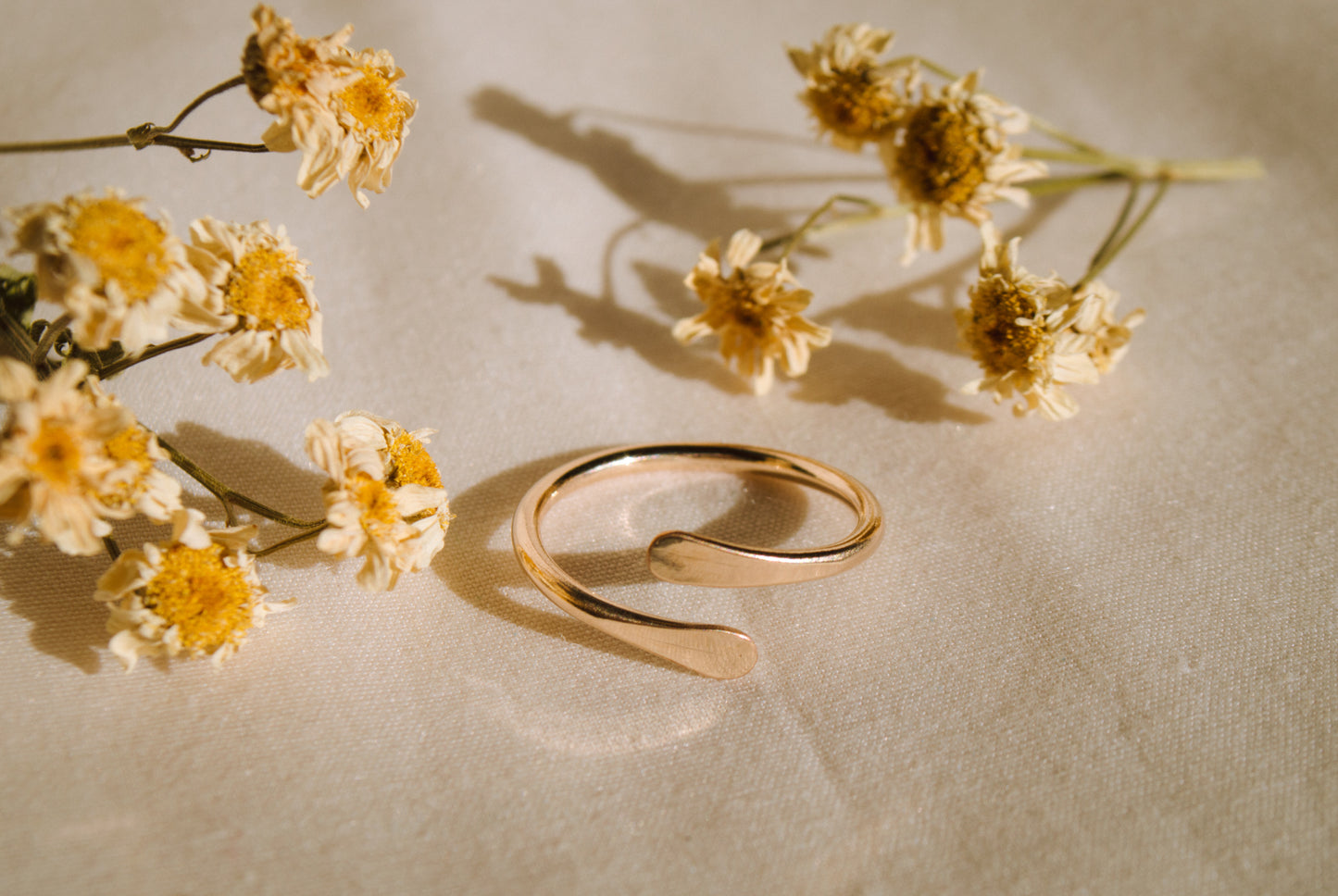 Gold Filled Adjustable Ring