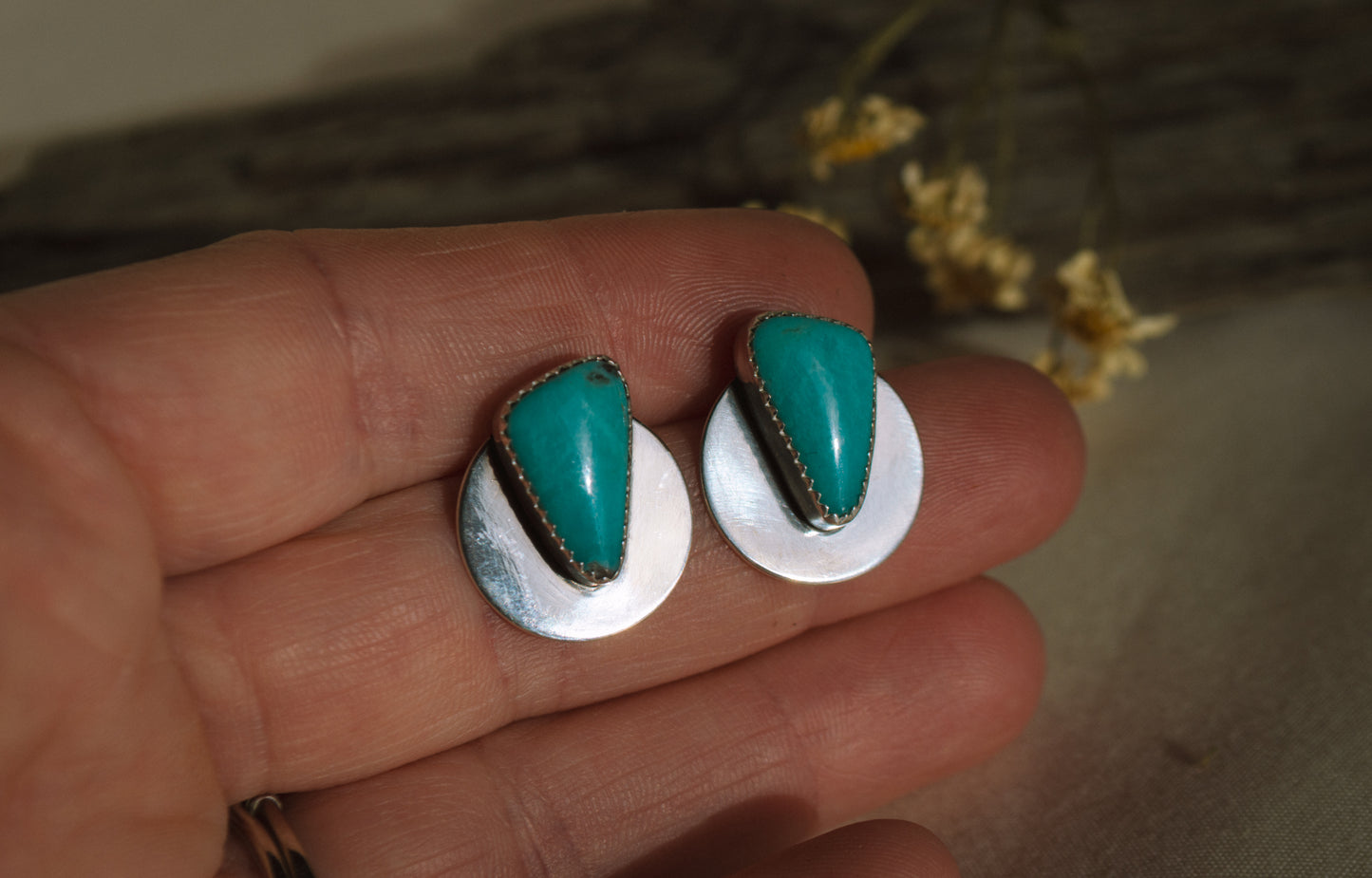 Turquoise Stud Earrings