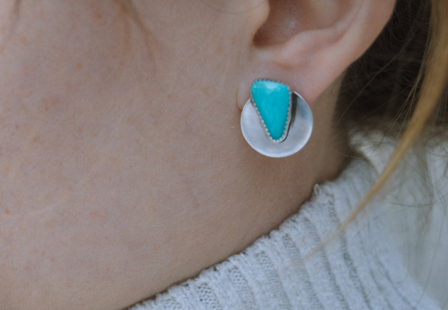 Turquoise Stud Earrings