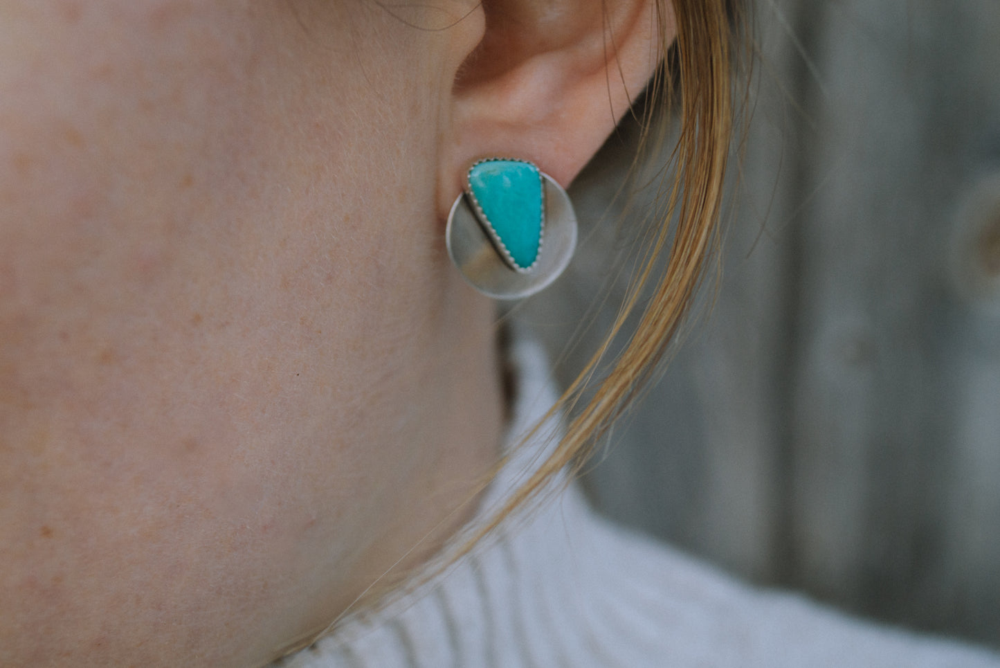 Turquoise Stud Earrings