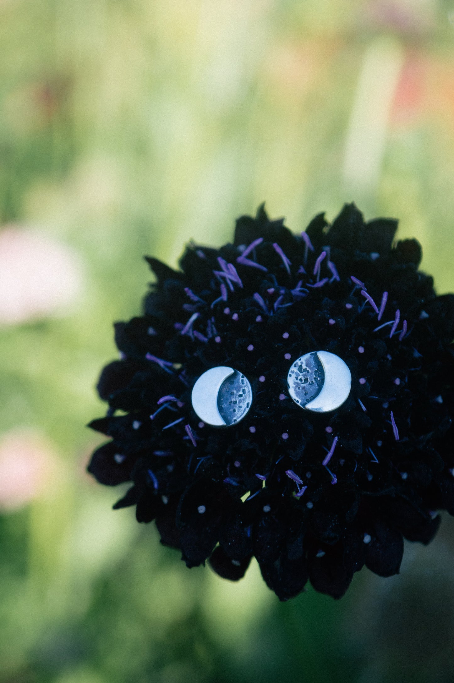 Moon Stud Earrings