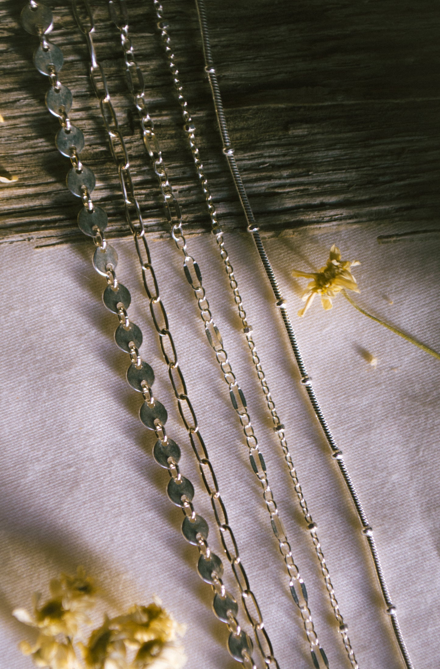 Sterling Paperclip Chain