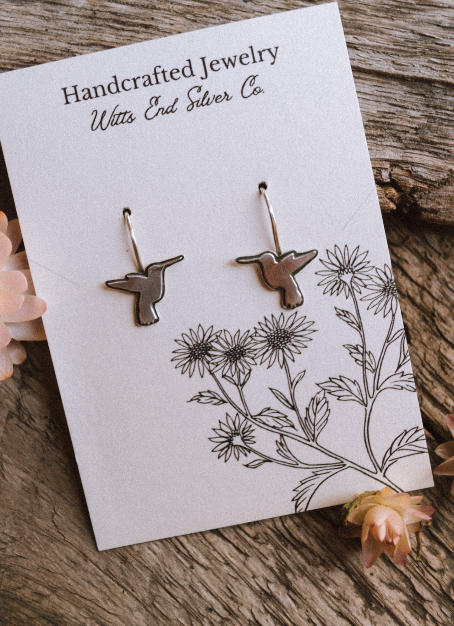 Hummingbird Dangle Earrings