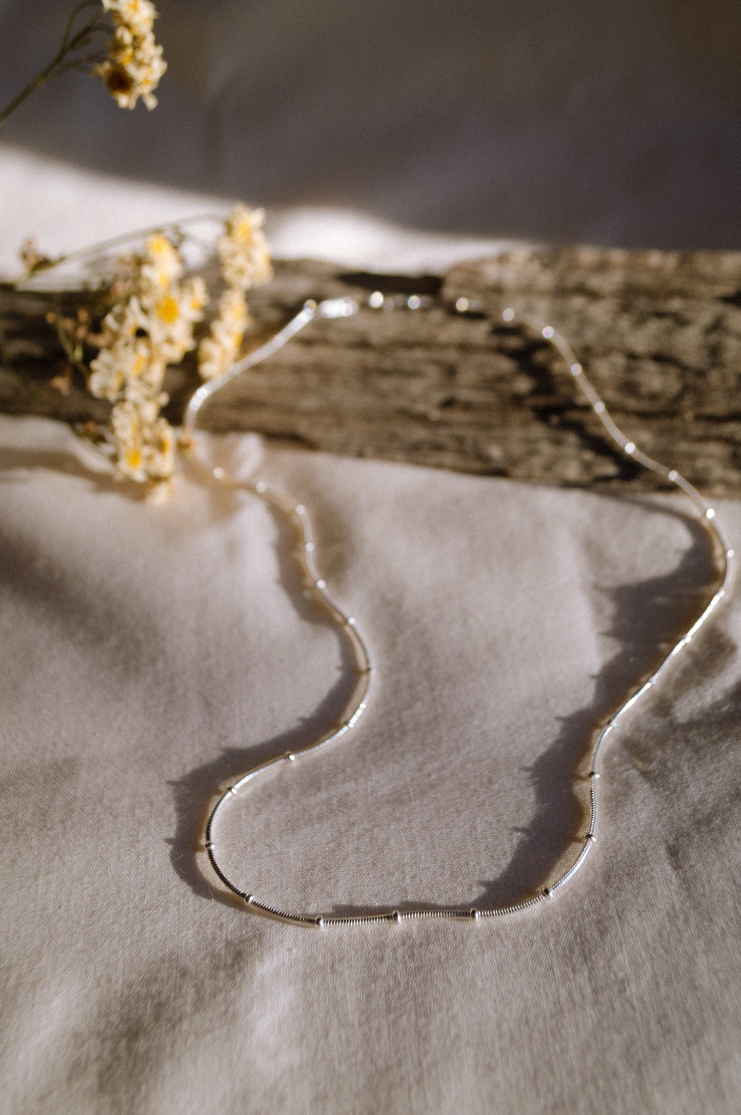 Beaded Snake Chain