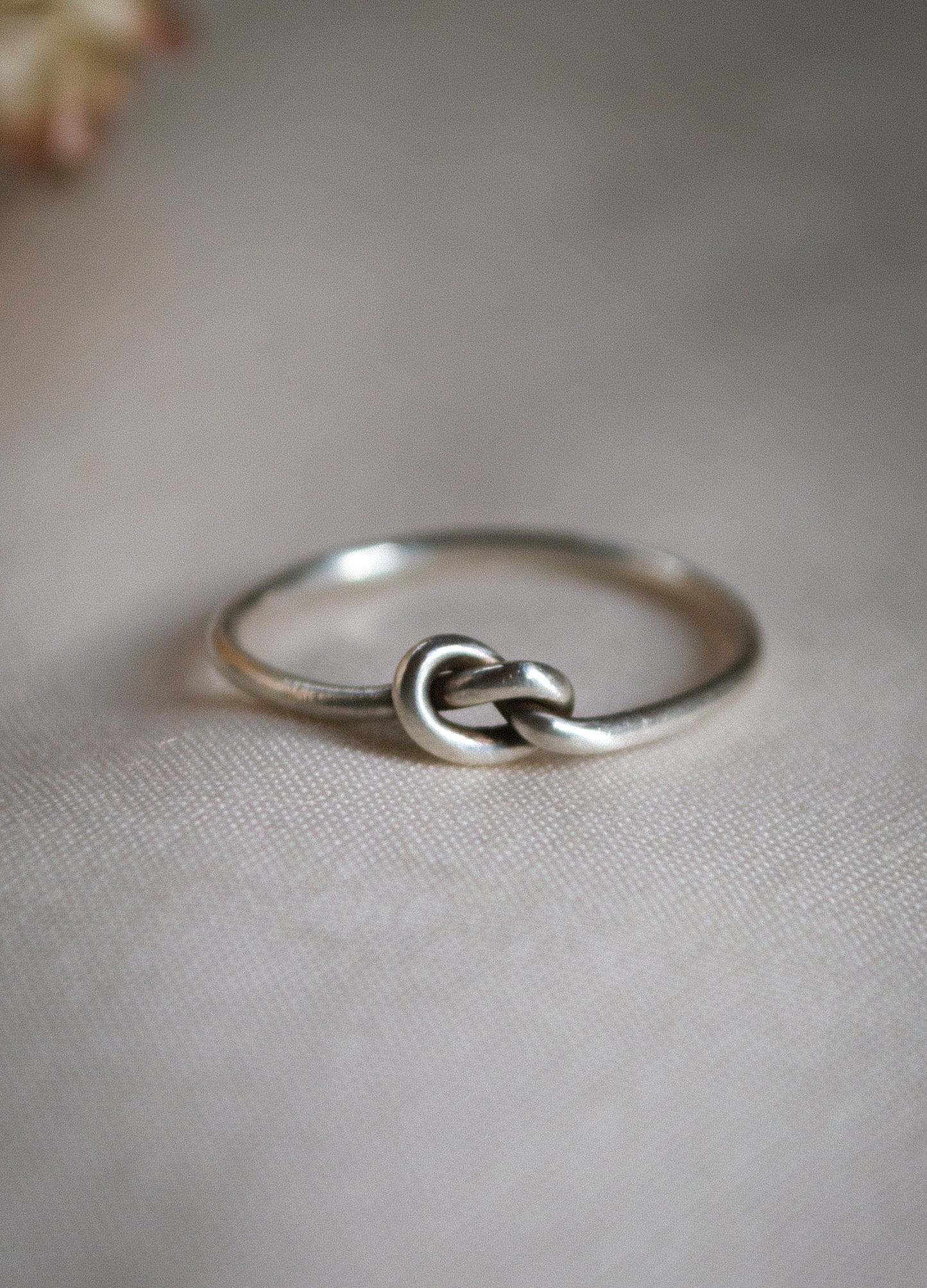 Sterling Knot Ring