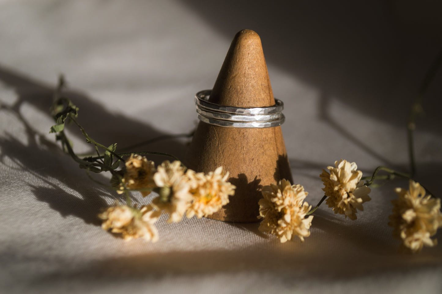 Dainty Sterling Silver Stacking Ring Set
