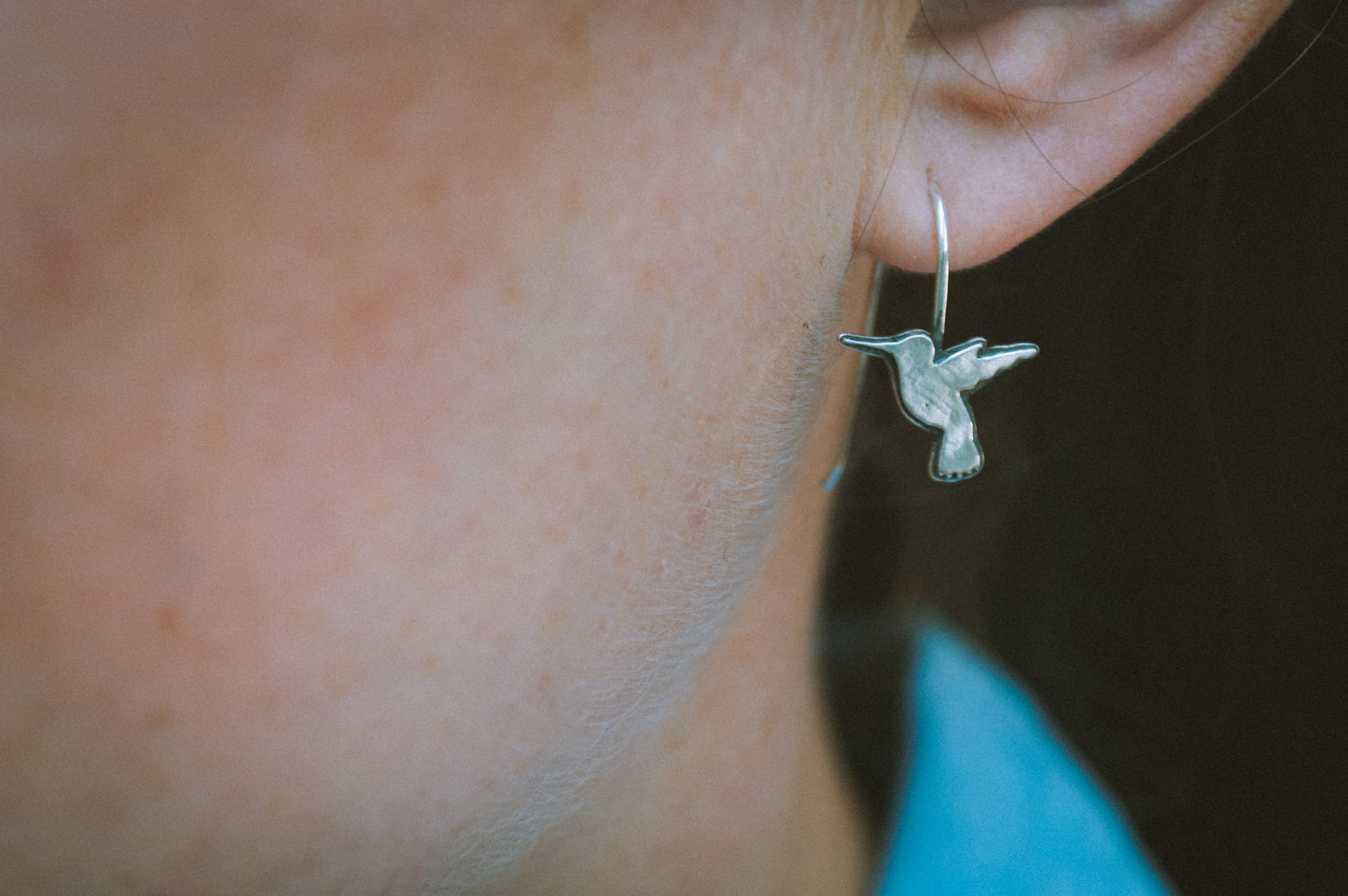 Hummingbird Dangle Earrings