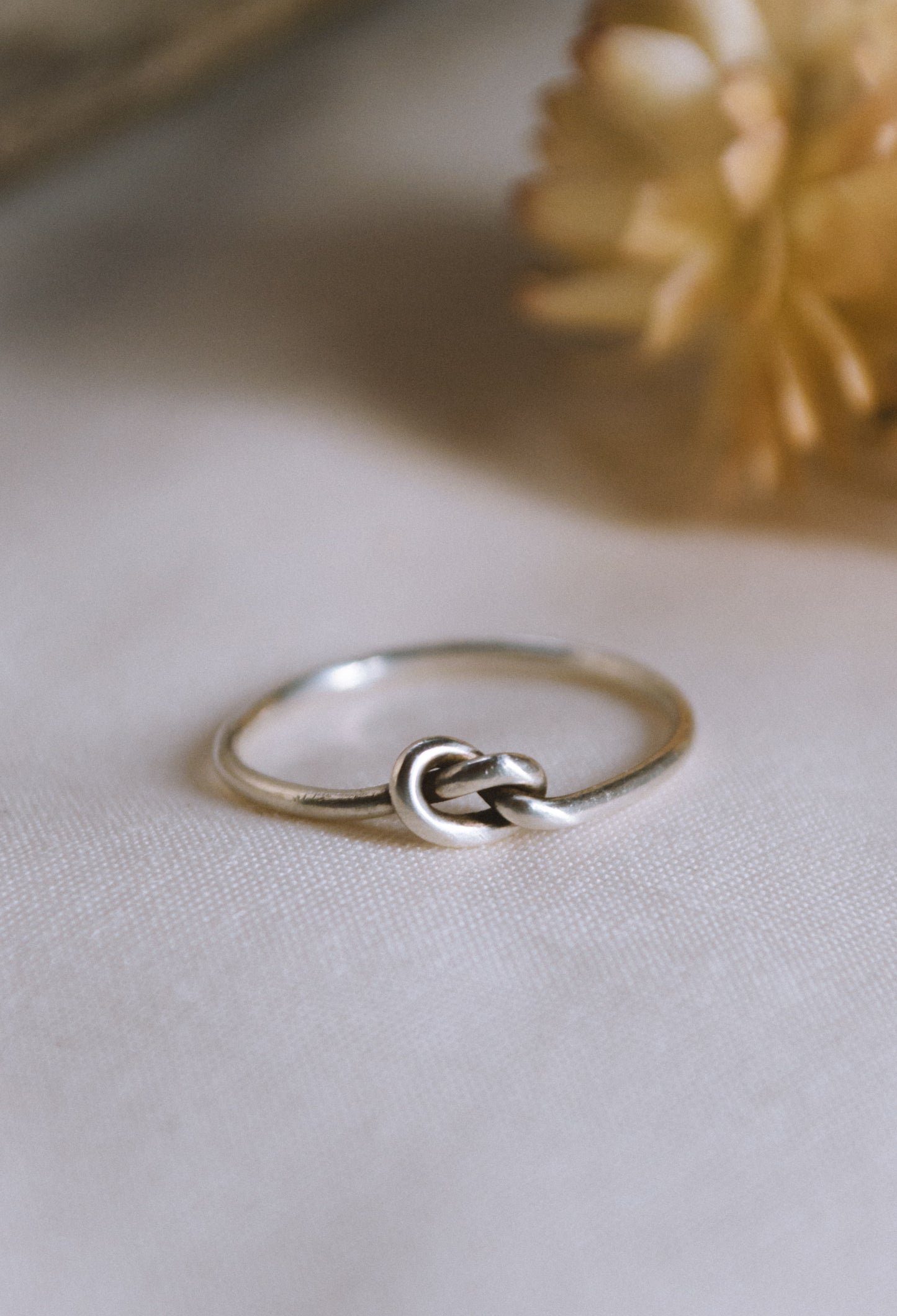 Sterling Knot Ring