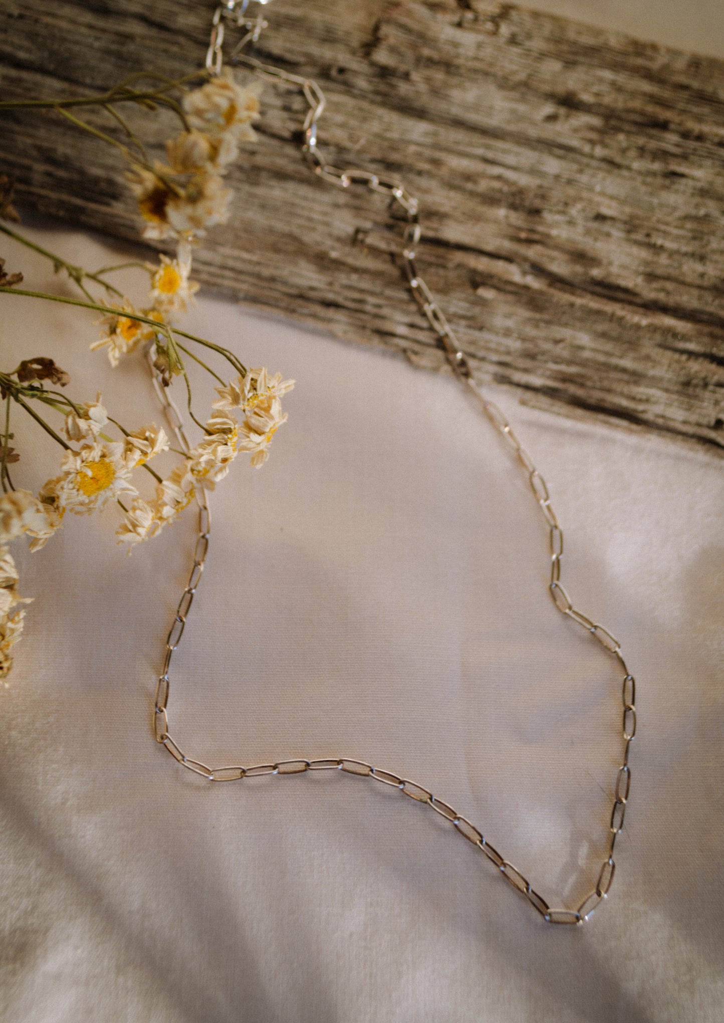 Sterling Paperclip Chain