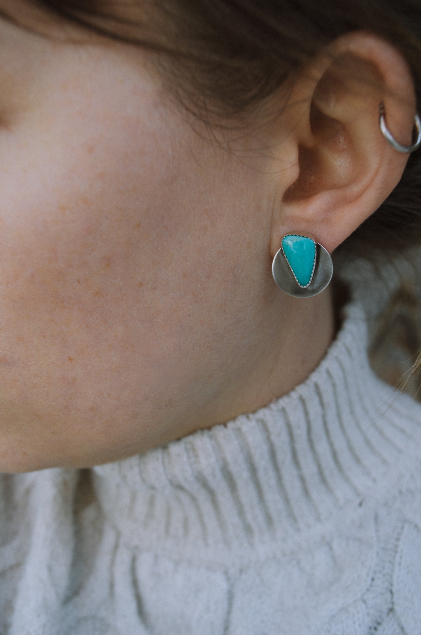 Turquoise Stud Earrings