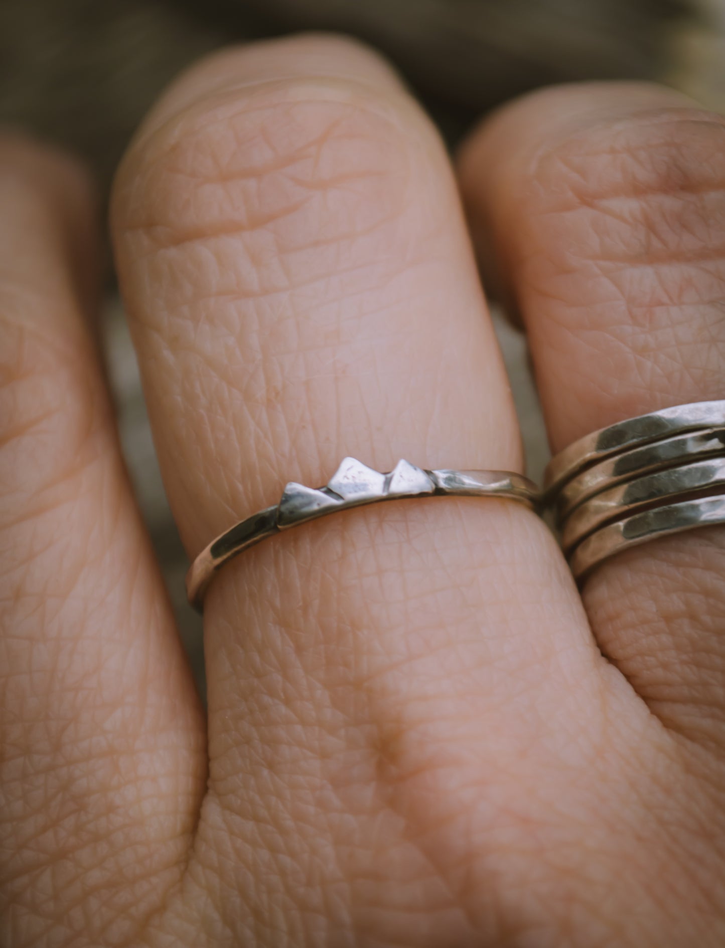 Mountain Stacking Ring