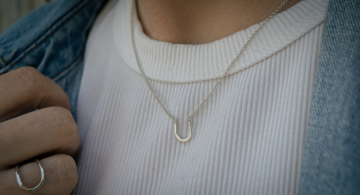 Lucky Horseshoe Necklace