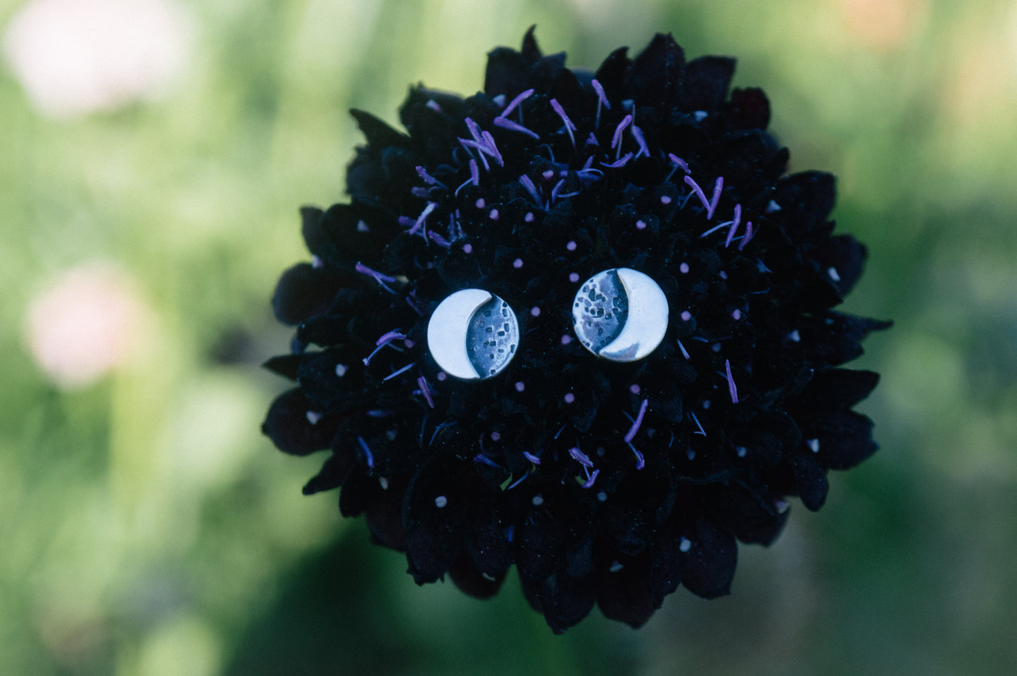 Moon Stud Earrings