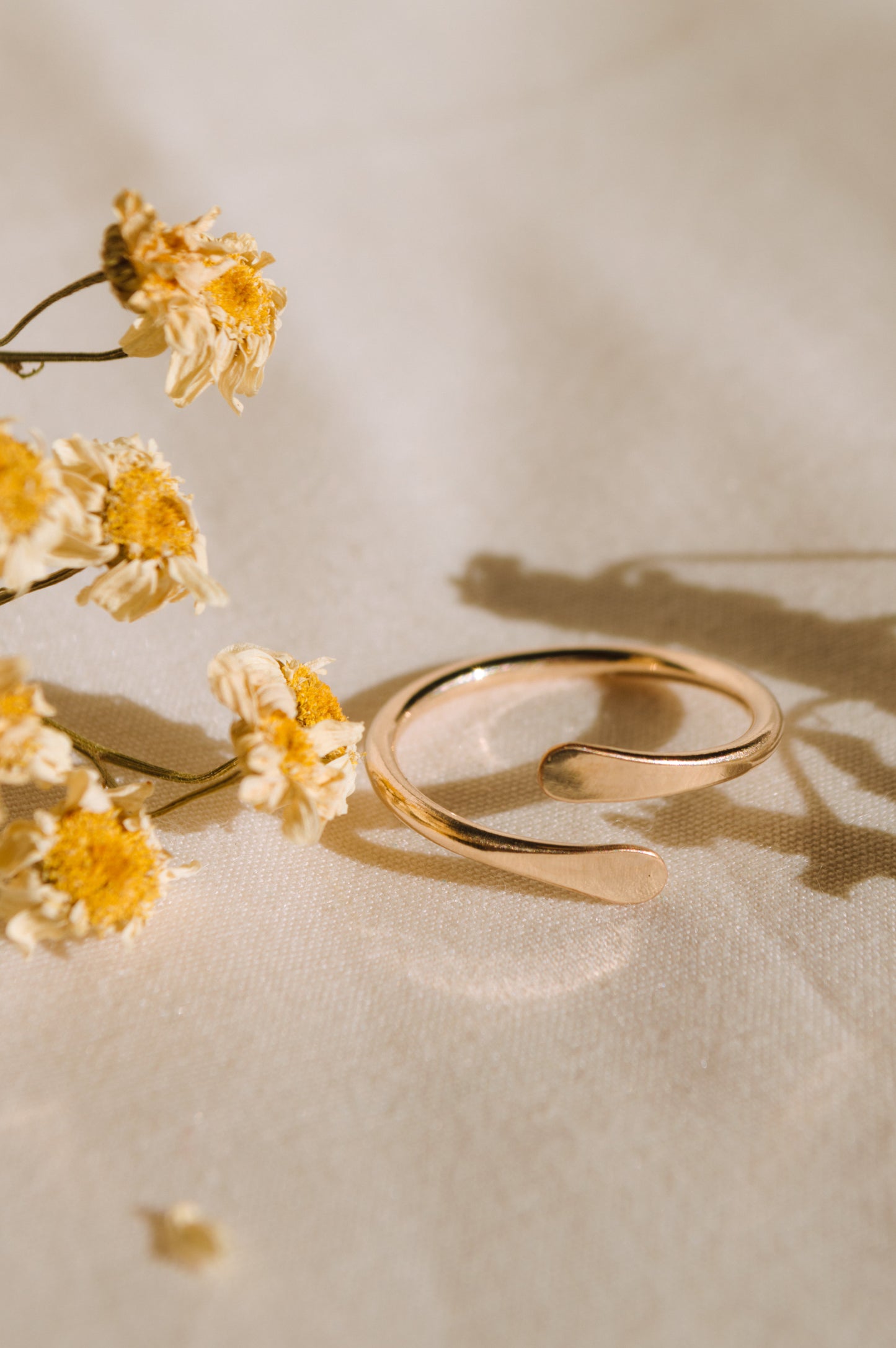 Gold Filled Adjustable Ring