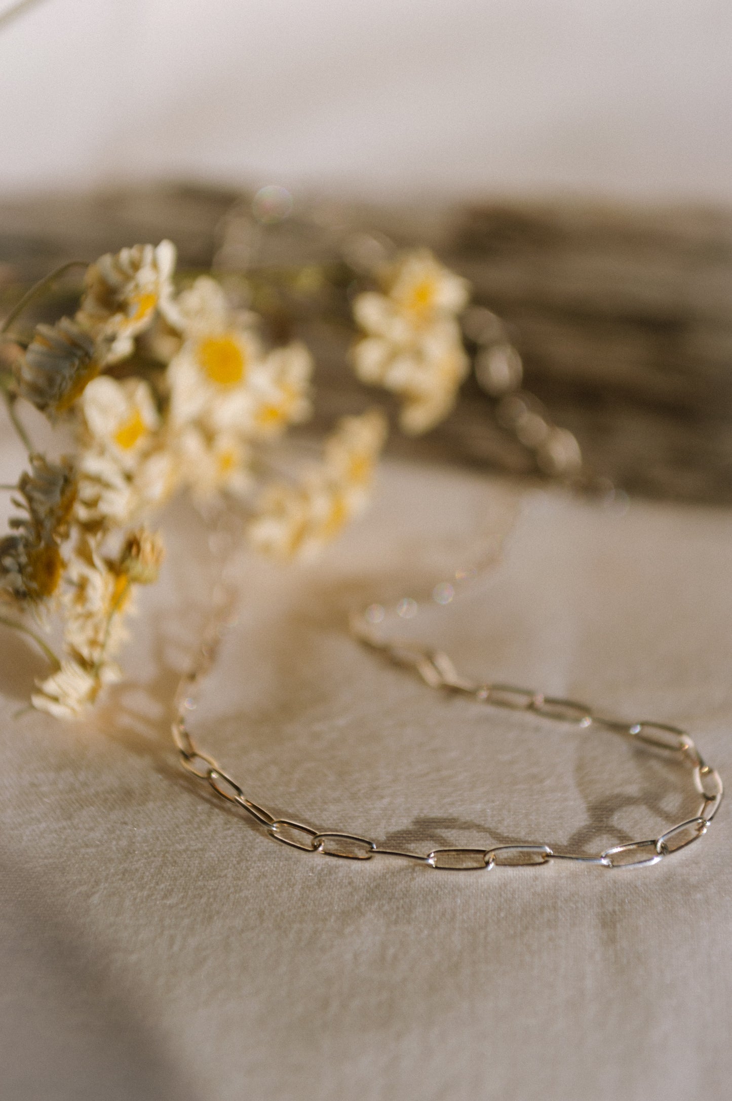 Sterling Paperclip Chain