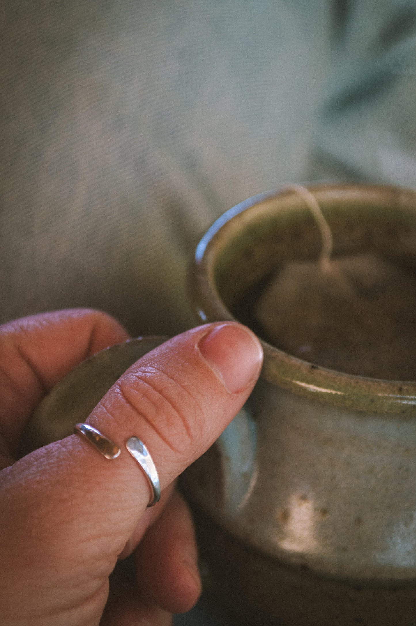 Adjustable Sterling Silver Ring
