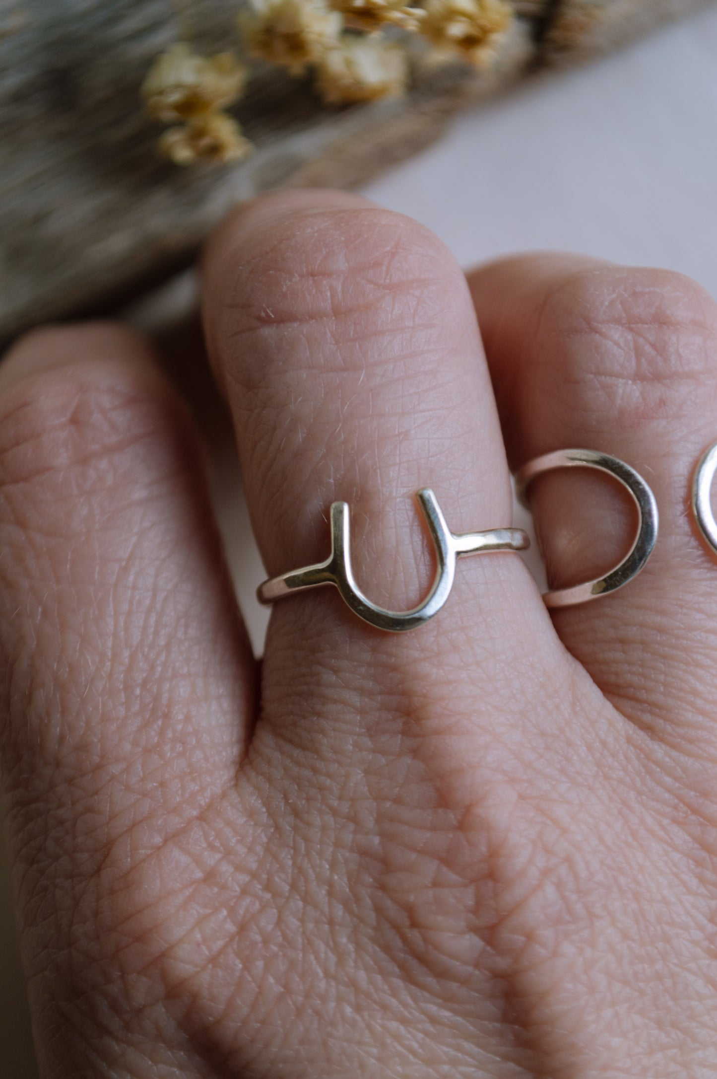 Lucky Horseshoe Ring