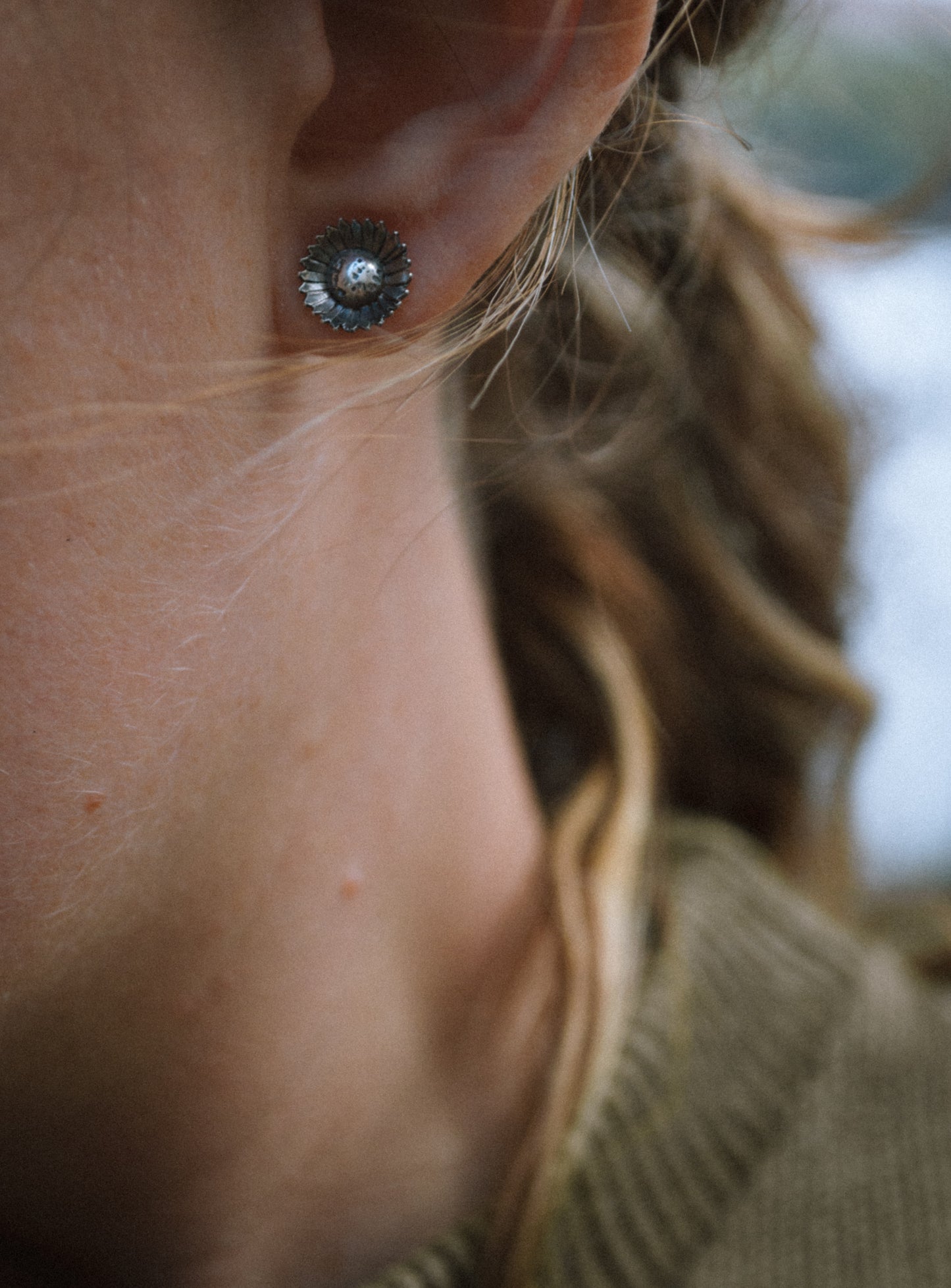 Sunflower Stud Earrings