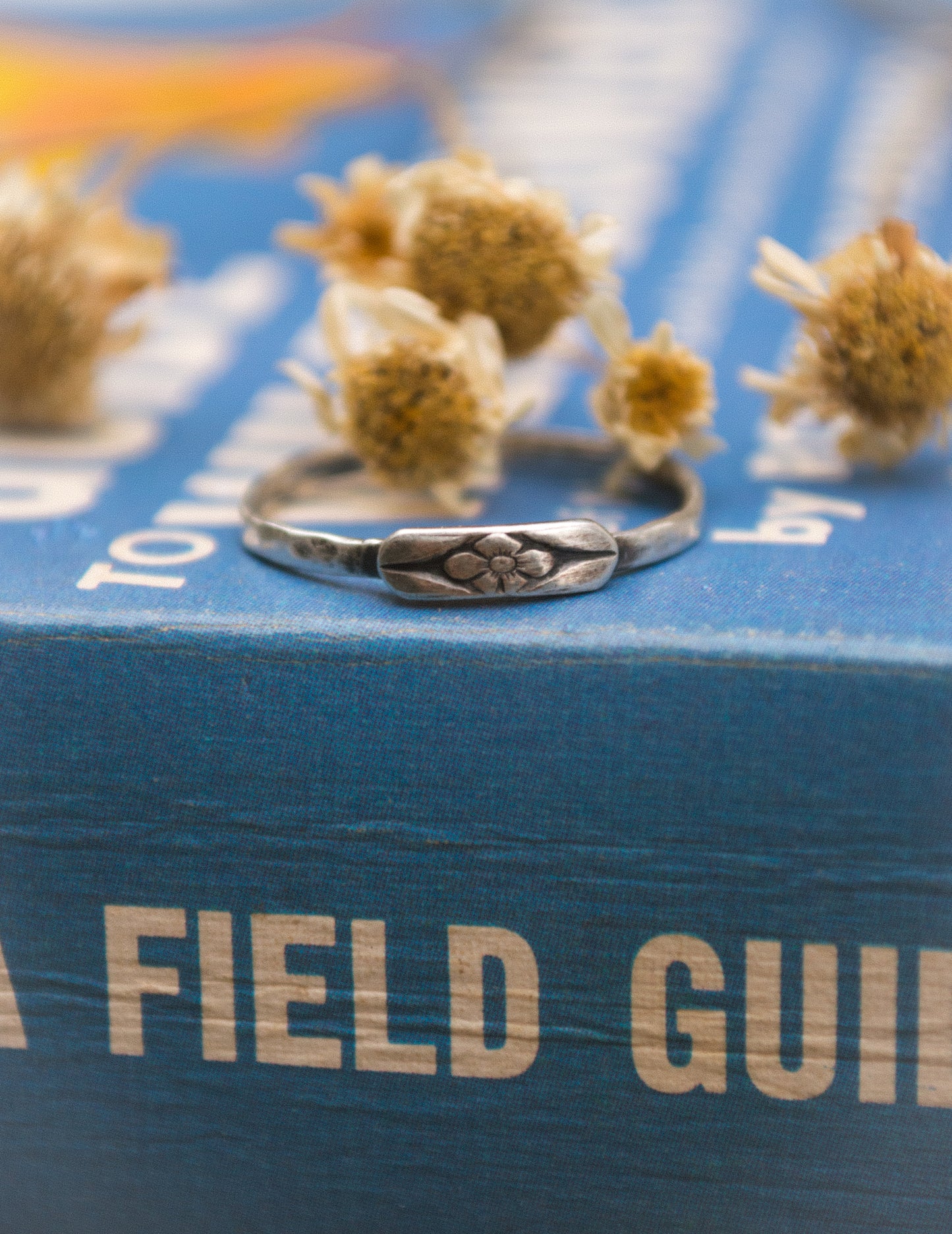 Sterling Forget Me Not Stacking Ring