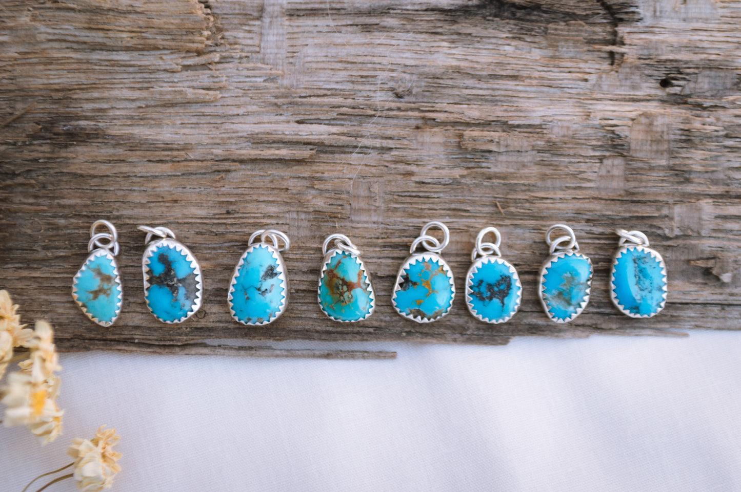 Genuine Turquoise Nugget Pendant