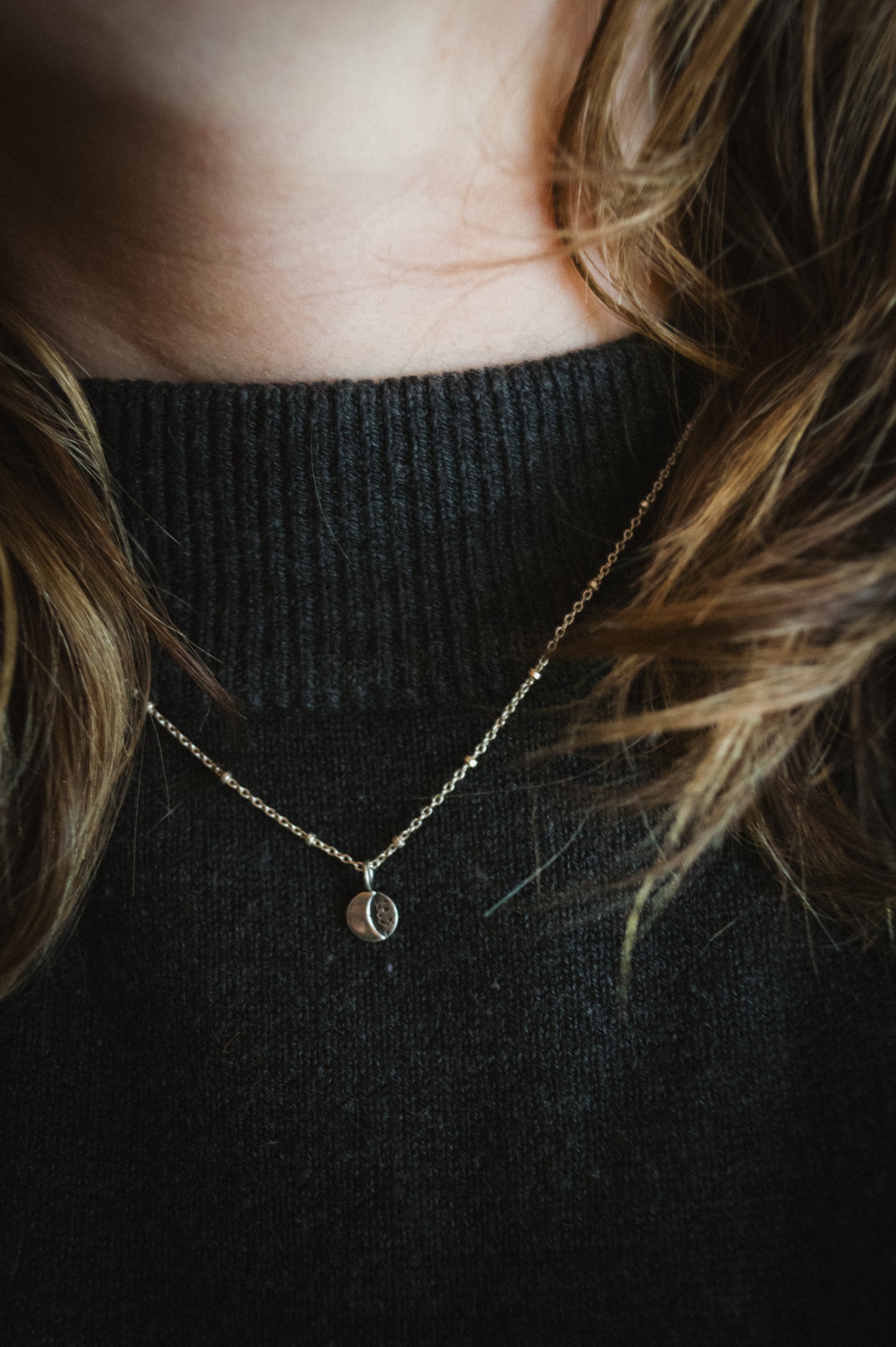 Mini Moon Necklace