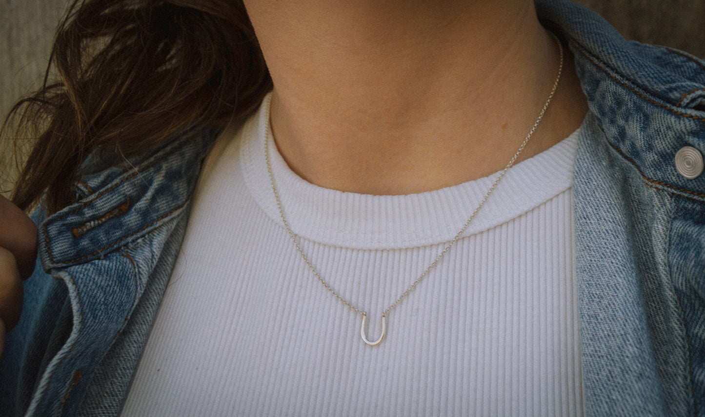 Lucky Horseshoe Necklace