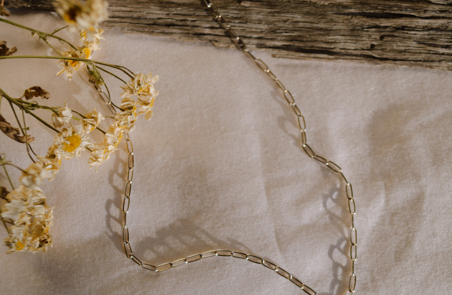 Sterling Paperclip Chain