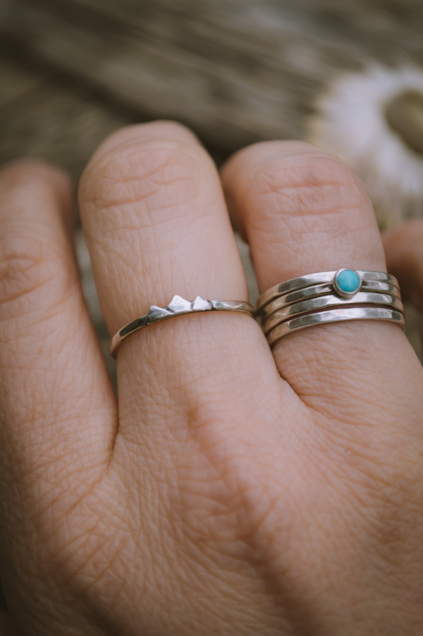 Mountain Stacking Ring