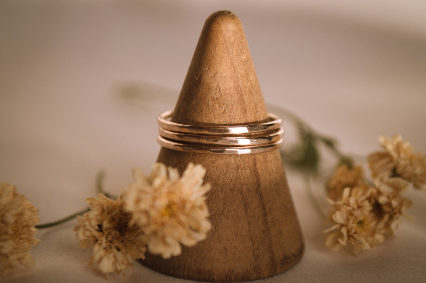 Dainty Gold Filled Stacking Ring Set