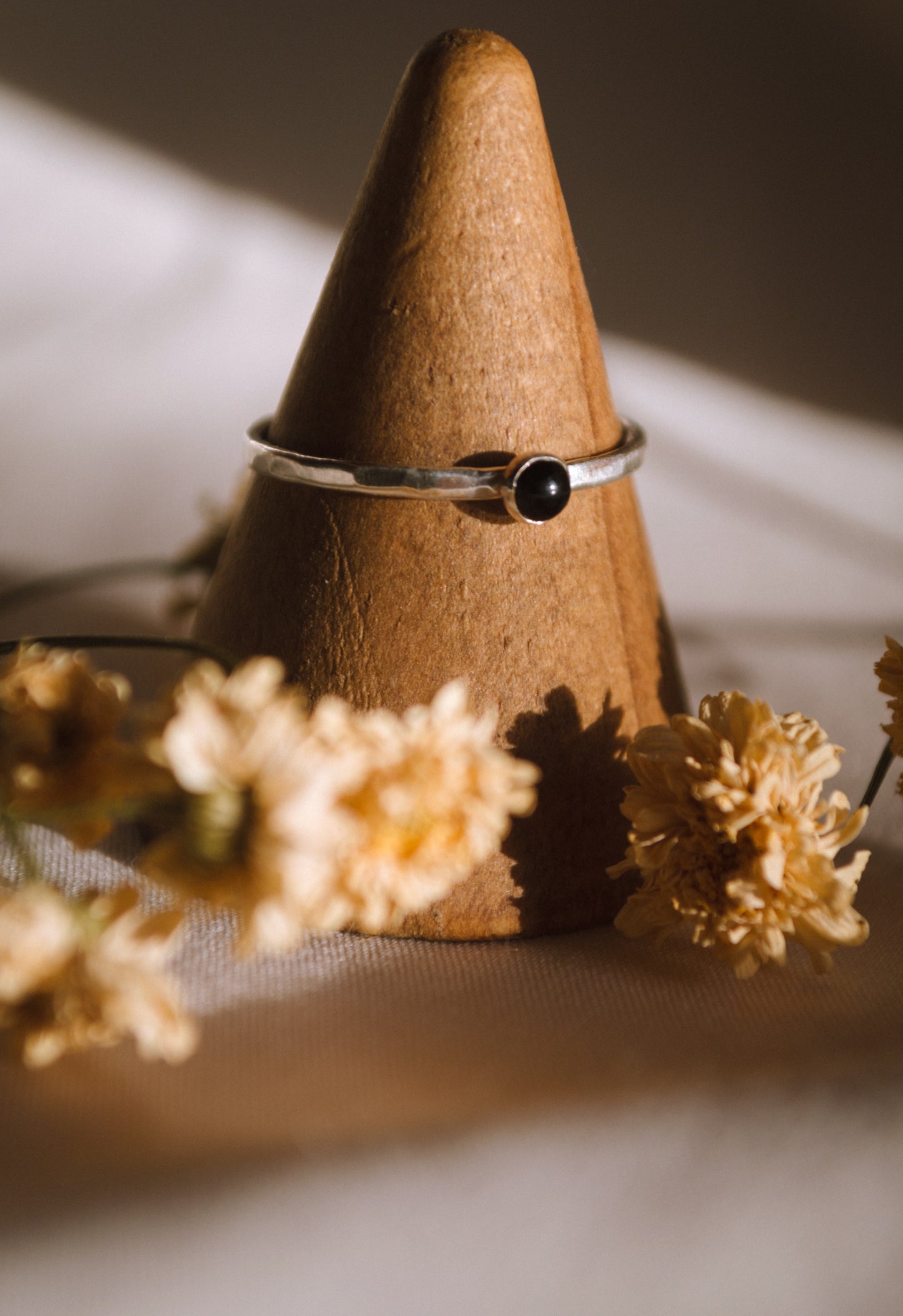 Onyx Stacking Ring