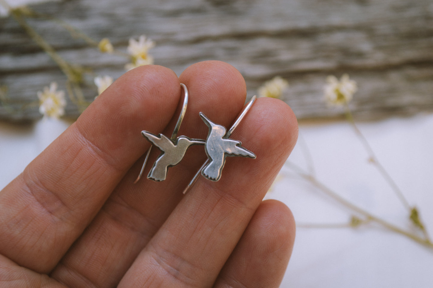 Hummingbird Dangle Earrings