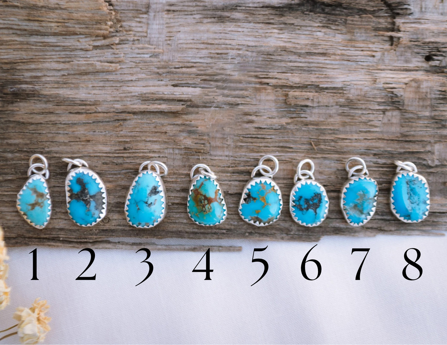 Genuine Turquoise Nugget Pendant