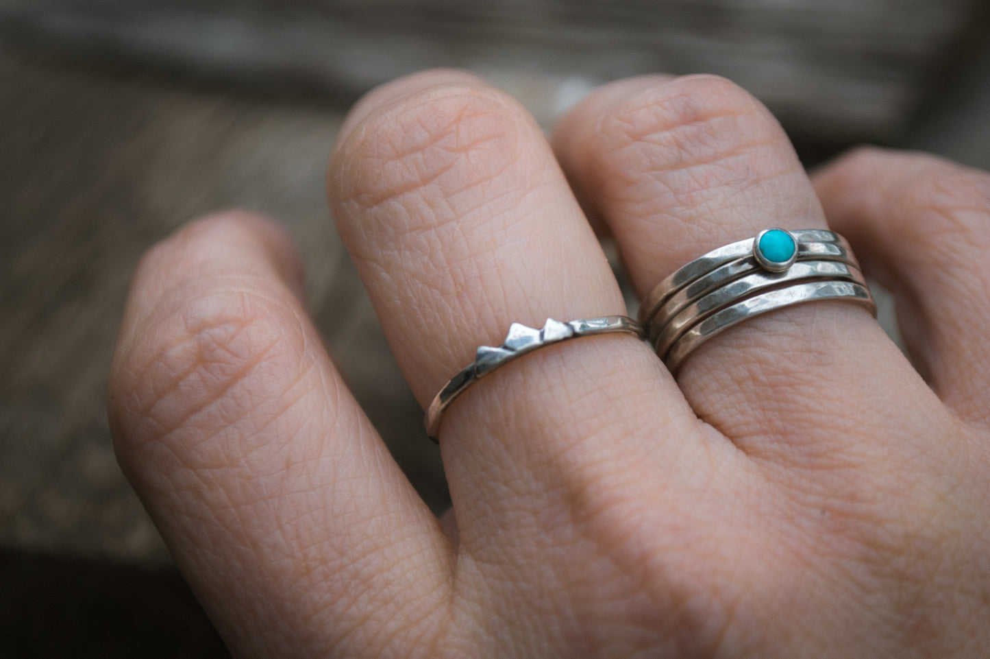 Mountain Stacking Ring