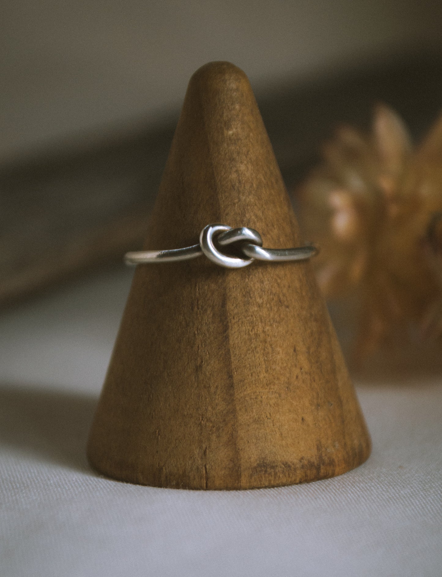 Sterling Knot Ring