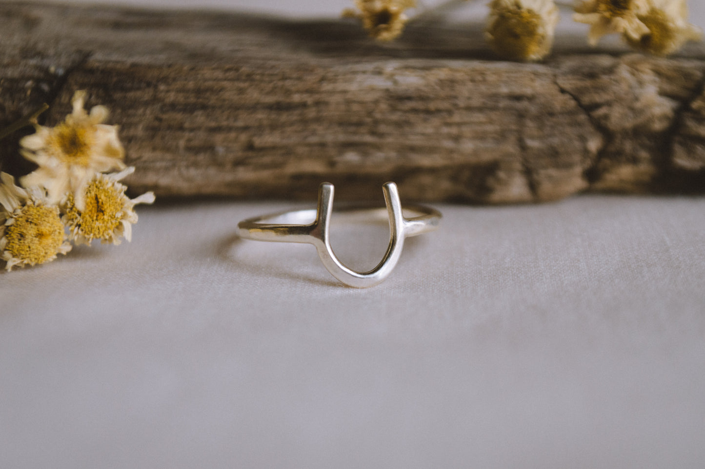 Lucky Horseshoe Ring