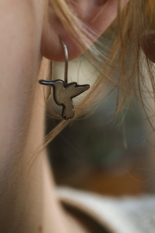 Hummingbird Dangle Earrings