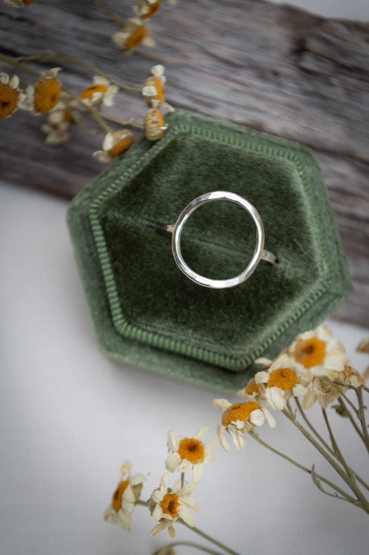 Sterling Silver Circle Ring