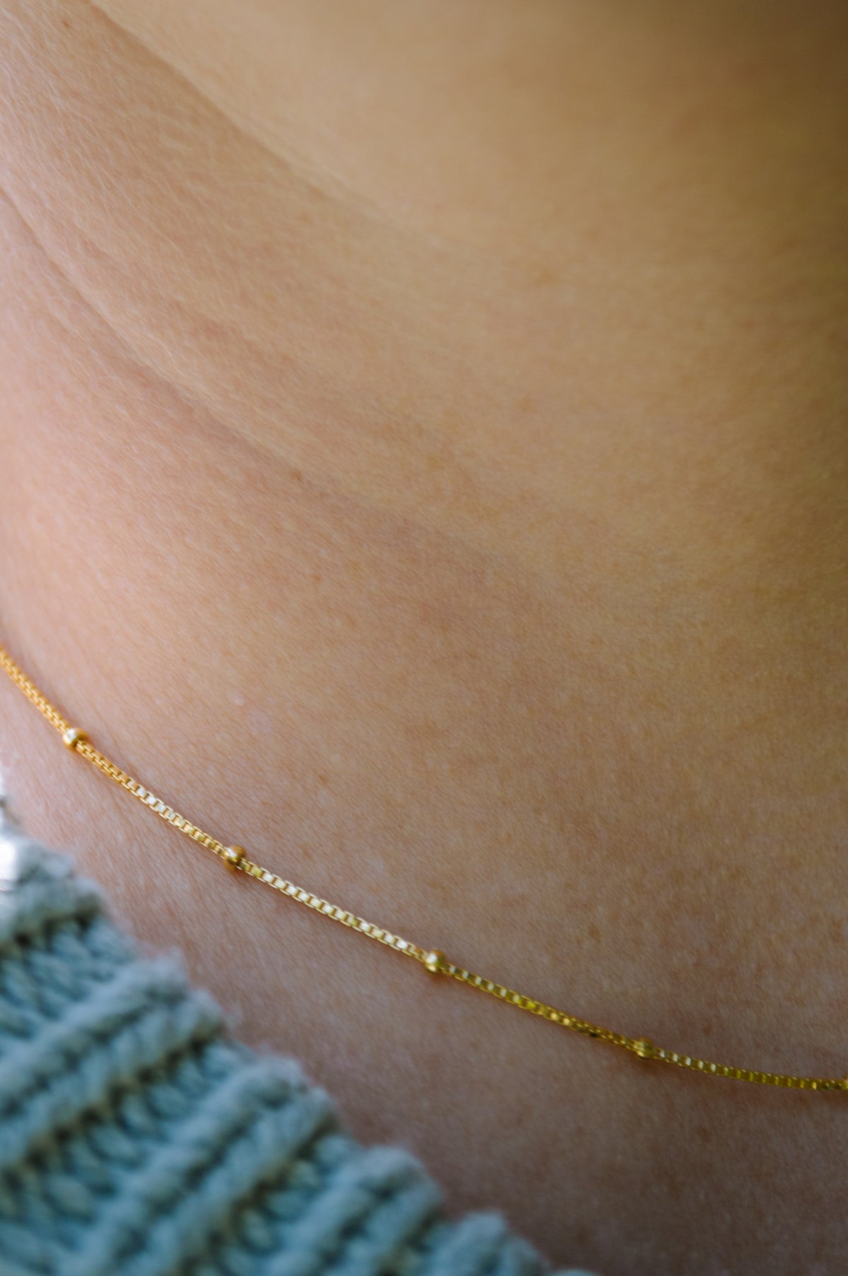 Dainty Satellite Box Chain