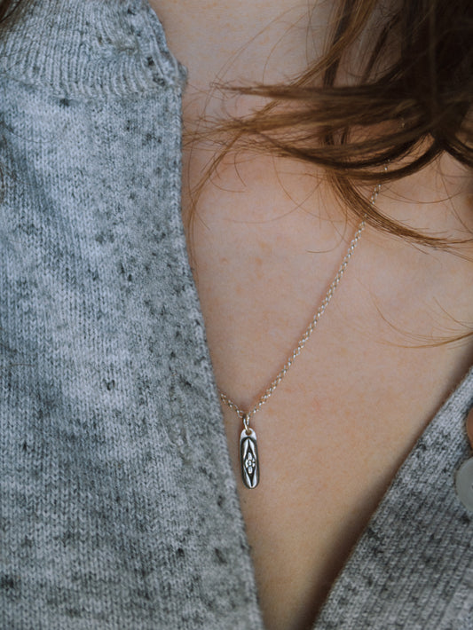 Forget Me Not Flower Necklace