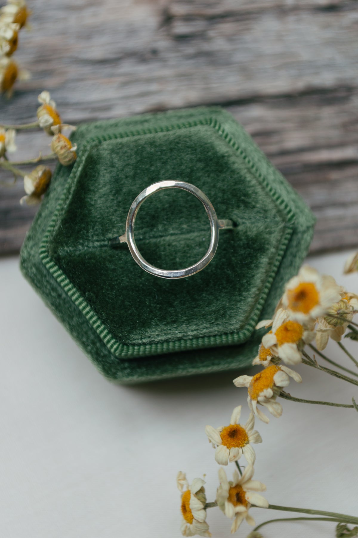 Sterling Silver Circle Ring