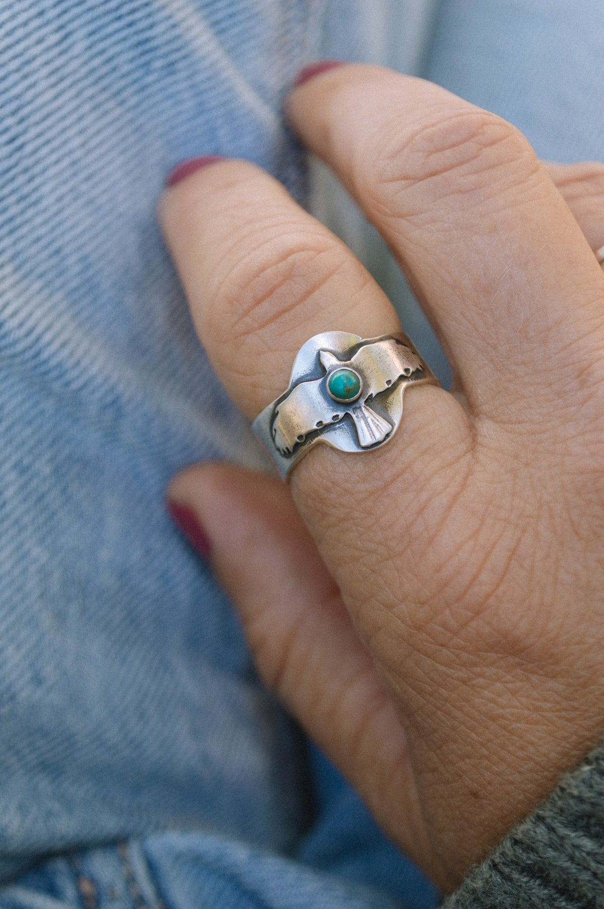 Hawk Statement Ring