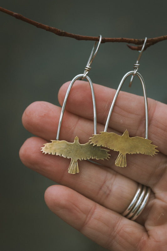 Hawk Swing Earrings