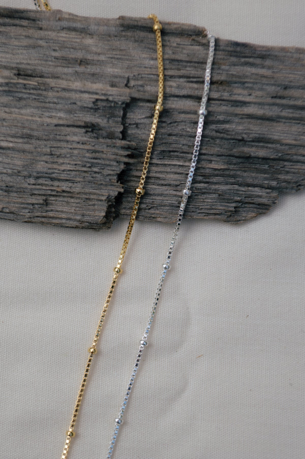 Dainty Satellite Box Chain