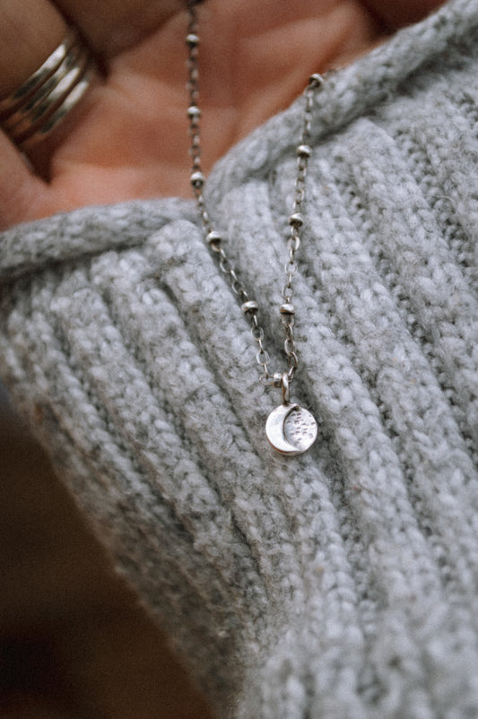 Mini Moon Necklace