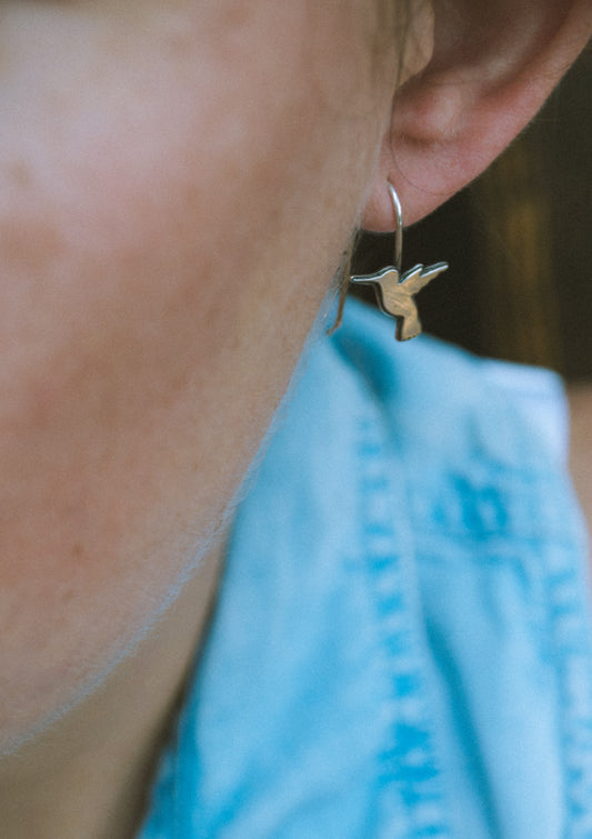 Hummingbird Dangle Earrings