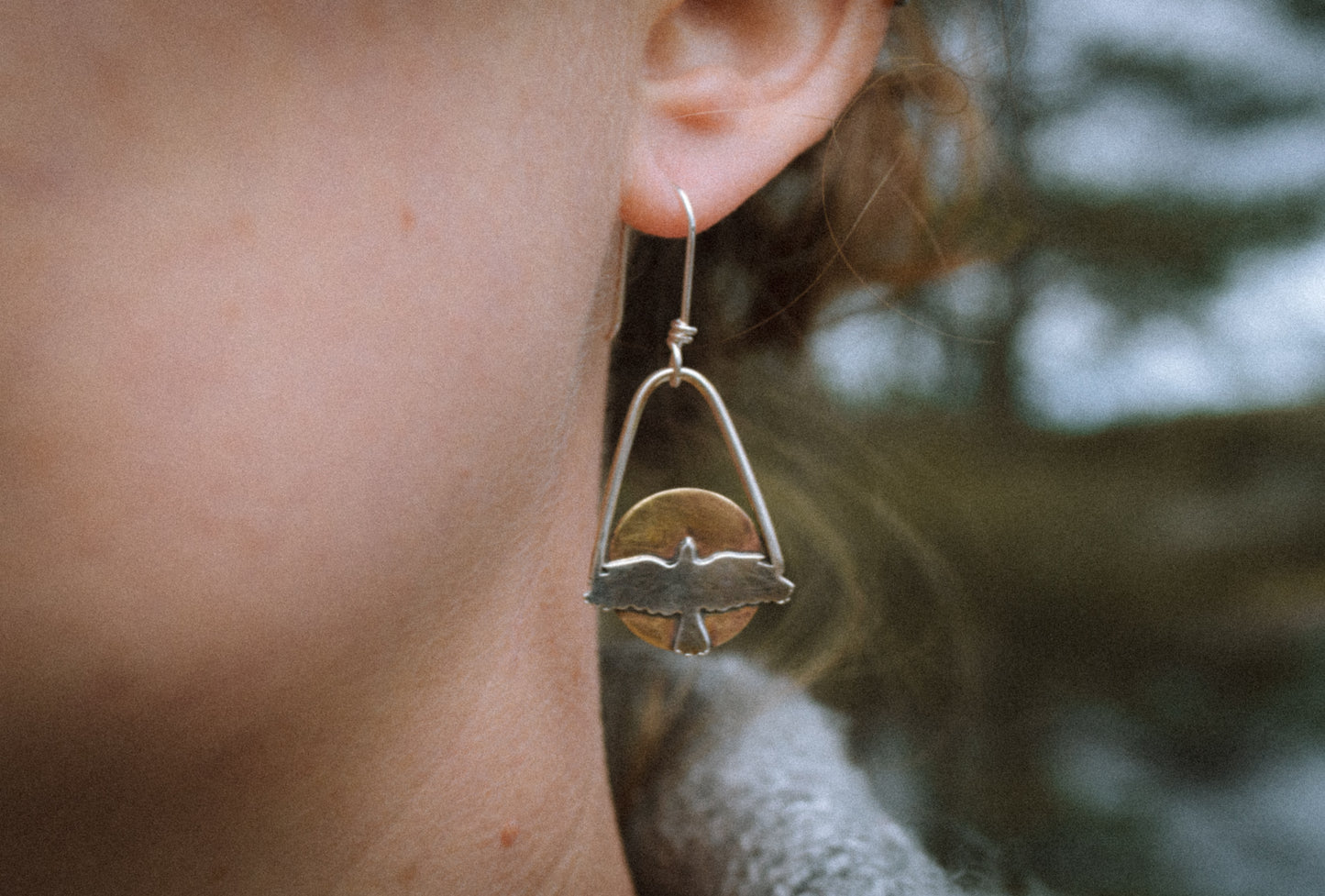 Mini Hawk Earrings